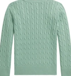 Cable-Knit Cotton Sweater Teens