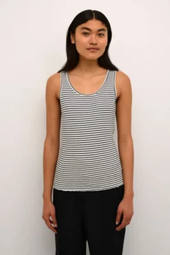 CandaceKB Striped Tank Top