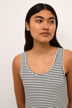 CandaceKB Striped Tank Top