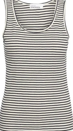 CandaceKB Striped Tank Top