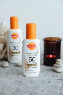 Carroten Protect & Tan Body Milk Spray SPF 50