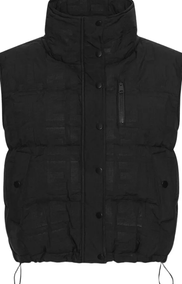 Cartel x Align by Blume puffer vest - Nero