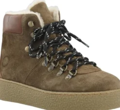 CASCAMILLA Warm Lace Boot Suede