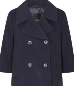 Cashmere Coat W - Delwyn Short