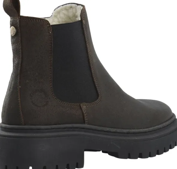 CASLEA Chelsea Boot Warm Lining Oil Suede