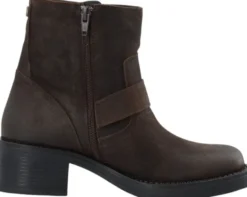 CASRIKKE Biker Boot W. Inside Zip Vintage Suede