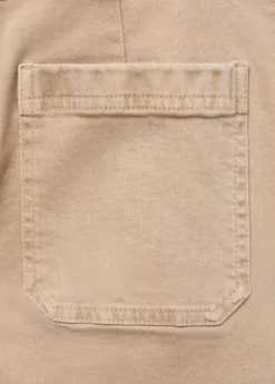 Catherin culotte high-rise cotton jeans
