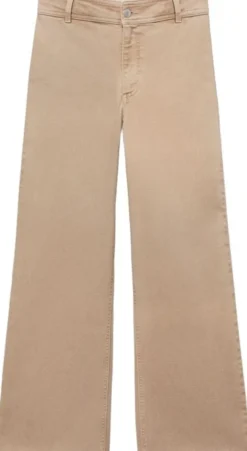 Catherin culotte high-rise cotton jeans