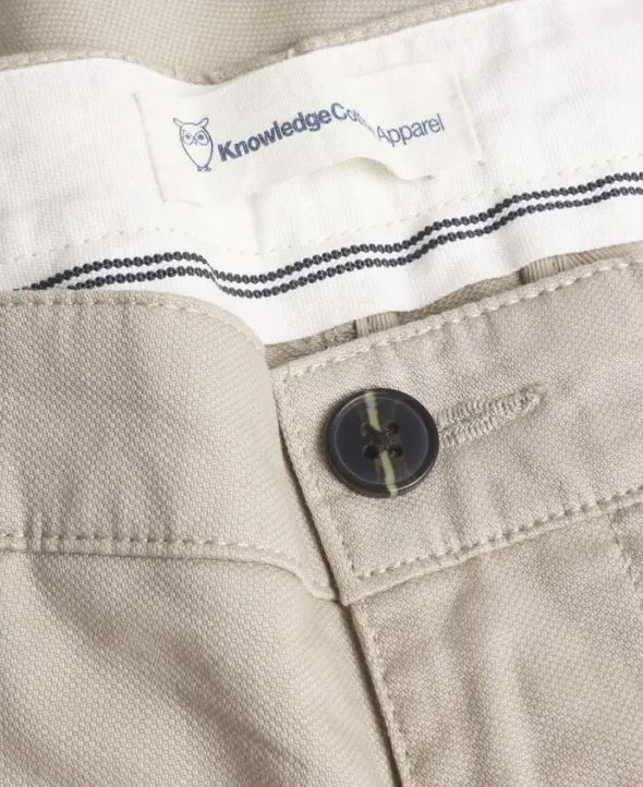 CHUCK regular canvas pants - GOTS/Vegan