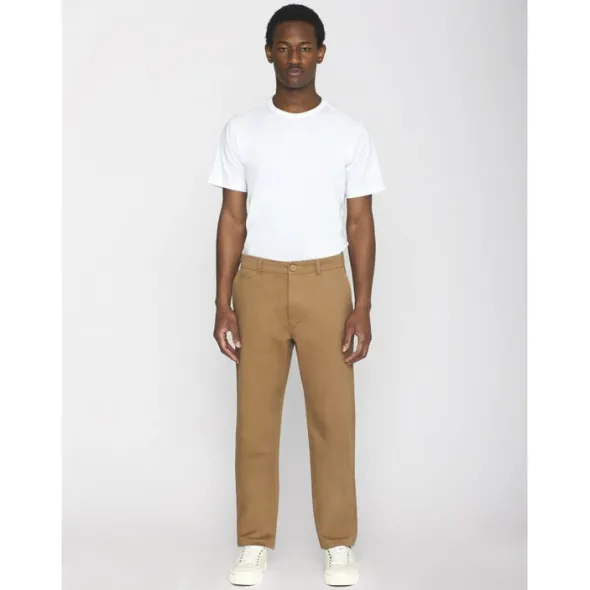 CHUCK regular chino twill pants - GOTS/Vegan