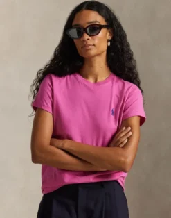 Classic Fit Cotton Jersey Crewneck Tee