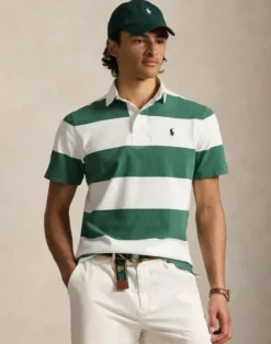 Classic Fit Short-Sleeve Rugby Shirt