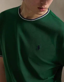 Classic Fit Stretch Mesh T-Shirt