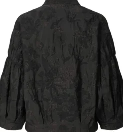 Clipped jacquard shirt jacket - Can