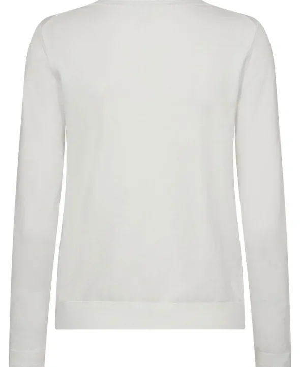CO JERSEY STITCH V-NK SWEATER