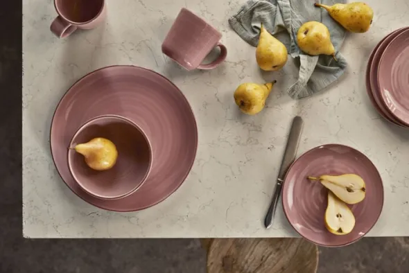 Colore Krus med hank 33 cl apple rose