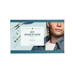 Color Kiss Box - øreringe forsølvet