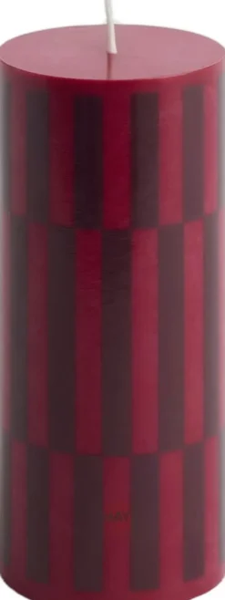 Column Candle-Small-Wine and bordeaux