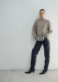 Combined hooded sweater