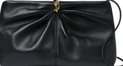 CORRINE GATHERED MULTI RING CLUTCH