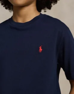 Cotton Jersey Crewneck Tee KIDS