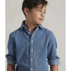 Cotton Chambray Shirt KIDS