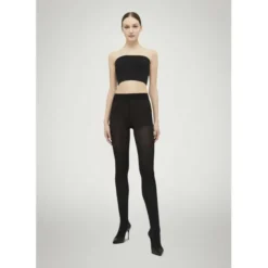 Cotton Rib Tights