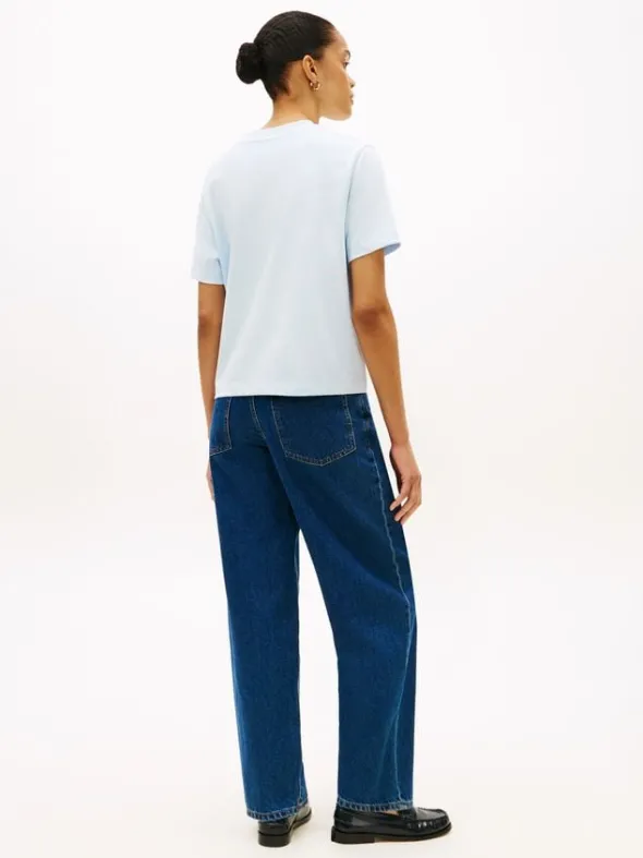 Crest Logo Embroidery Relaxed T-Shirt