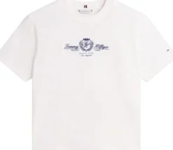 Crest Logo Embroidery Relaxed T-Shirt