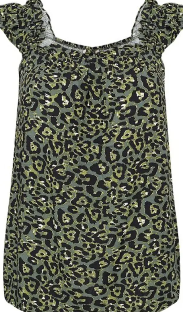Curvy WA-MELINA 1 Top Mørkegrøn