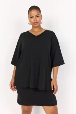 Curvy WA-SANJA 3 Nederdel Sort