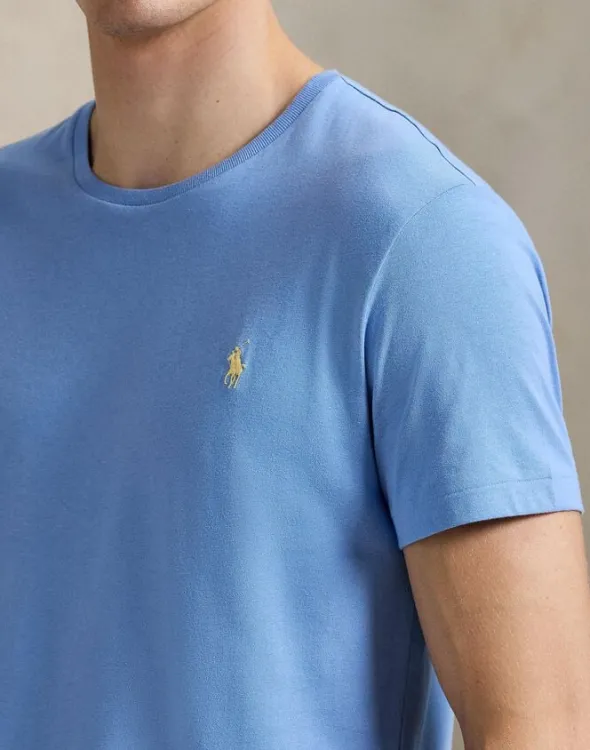 Custom Slim Fit Jersey Crewneck T-Shirt