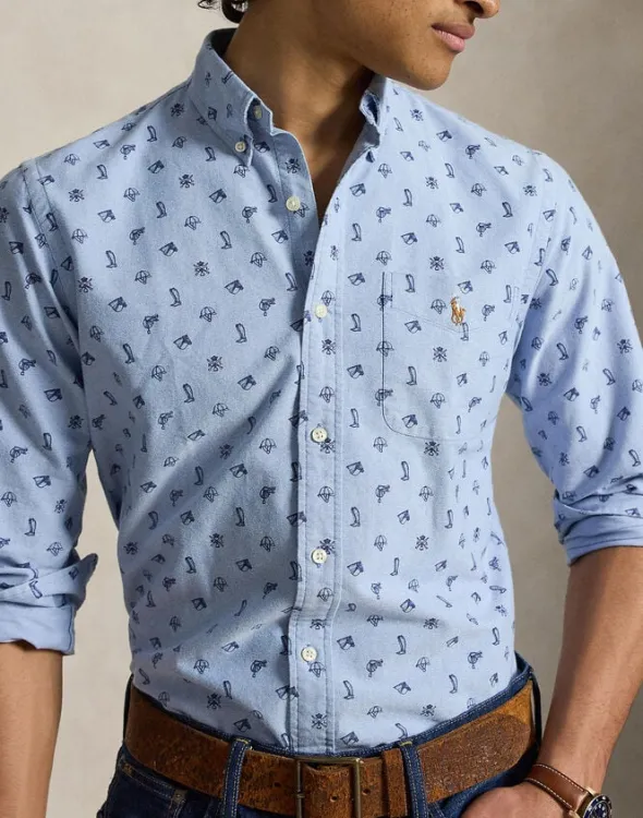 Custom Fit Equestrian Oxford Shirt
