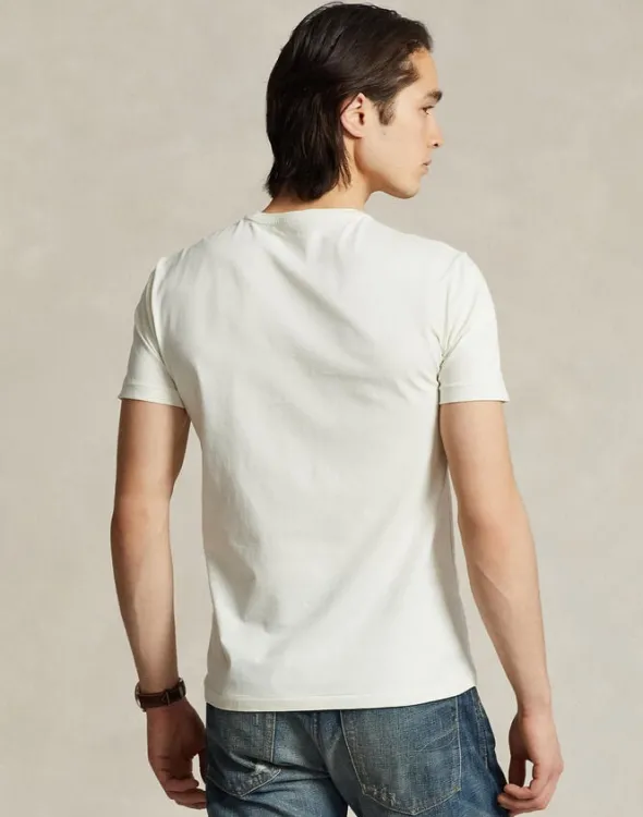 Custom Slim Fit Jersey Crewneck T-Shirt