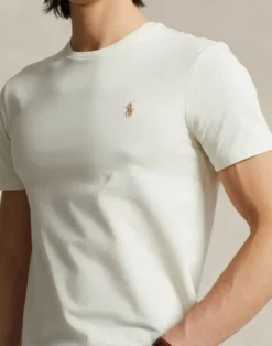 Custom Slim Fit Jersey Crewneck T-Shirt