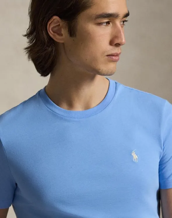 Custom Slim Fit Jersey Crewneck T-Shirt