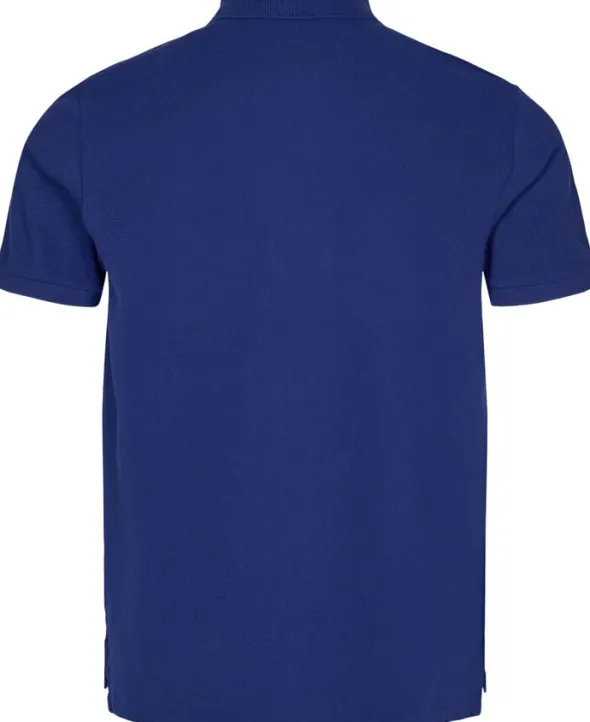 Custom Slim Fit Mesh Polo Shirt
