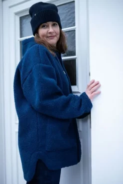 Danewillow Fleece Jacket Dk Navy