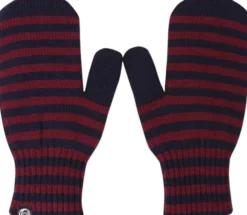 Danicebird Wool Mittens Dk Merlot/Dk Navy