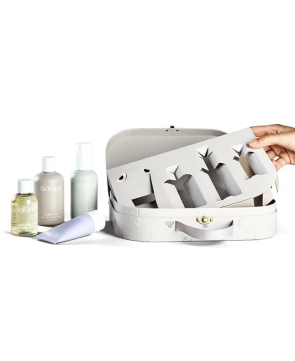 Dear Baby Skin Care Kit- Lækker kuffert med hudplejeprodukter til baby