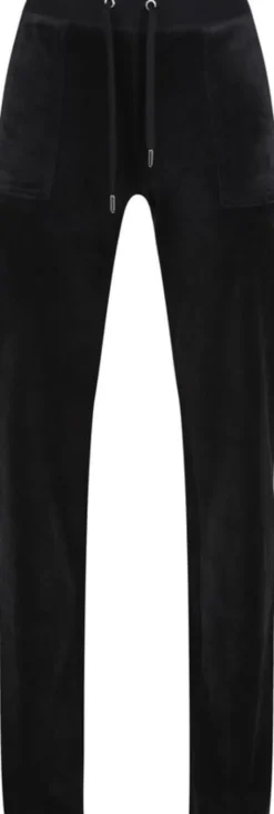 Del Ray Classic Velour Pant Pocket Design