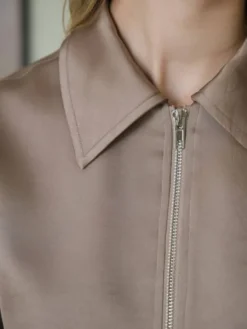 Denielle Heavy Sateen Jacket