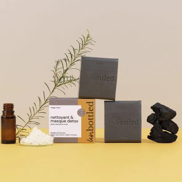 Detox facial cleanser & mask