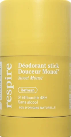 Déodorant Stick Douceur de Monoï - Efficacité 48H