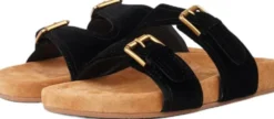 DONORI - ADJUSTABLE SOFT VELVET / SUEDE SANDAL