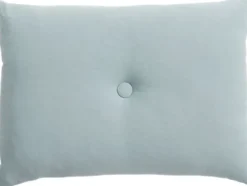 Dot Cushion-Linen-Pigeon blue