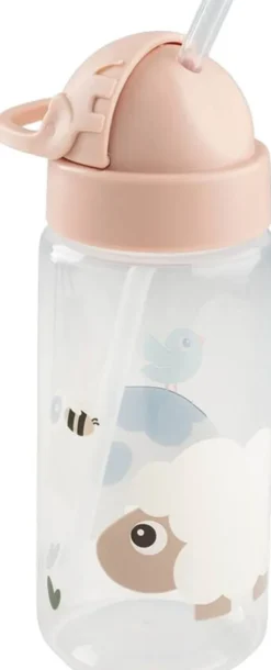 Drikkedunk m/ sugerør Tiny farm Pudder 350 ml
