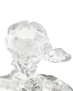 drip candle holder glass S