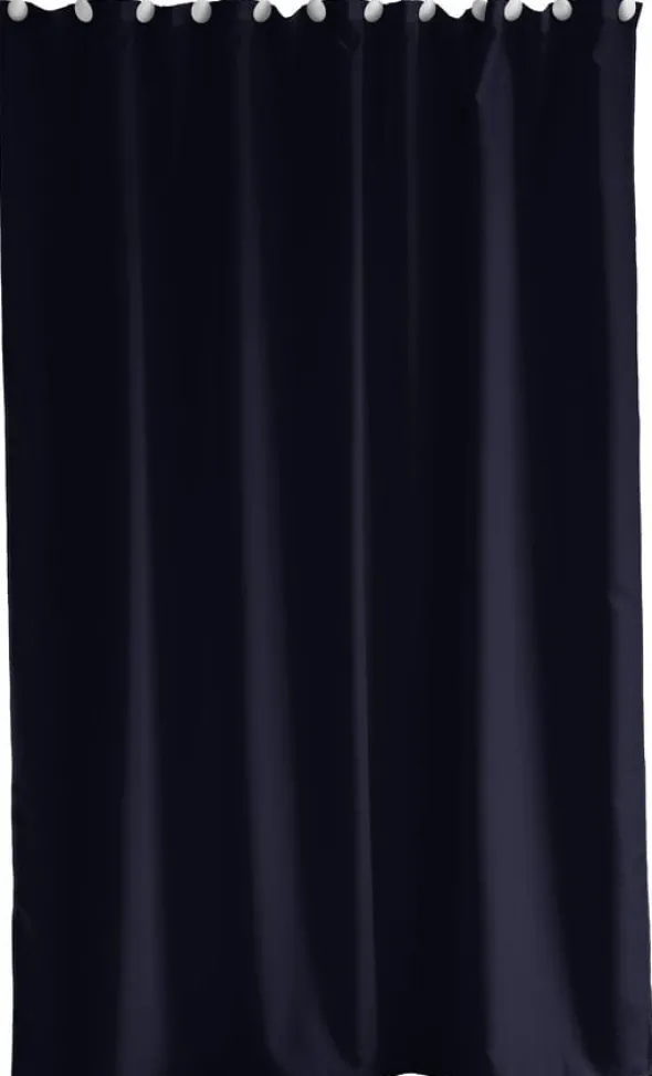 Duschdraperi 180x200 Comfort Navy blue 50%recy