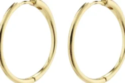 EANNA large hoops gold-plated